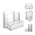 Makeup Organizer for Counter, WeGuard 3 Slot Makeup Organizer and Storage for Lipsticks, Hair Accessories, Beauty Tool