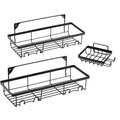 ASTARIN Self Adhesive Shower Shelf for Inside Shower, Corner Shower Caddy Hanging Portable, Soap Holder, Organization and Storage, Bathroom Accessories, Shower Caddy 3PCS