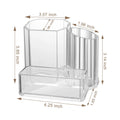 Makeup Organizer for Counter, WeGuard 3 Slot Makeup Organizer and Storage for Lipsticks, Hair Accessories, Beauty Tool